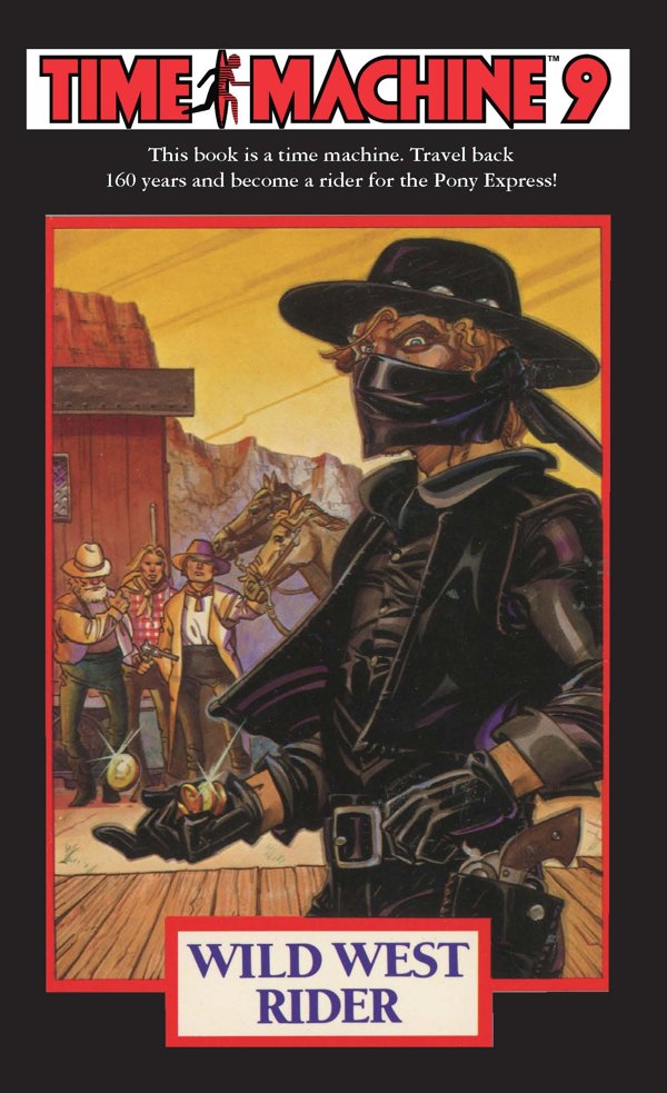 Cover of Time Machine 9: Wild West Rider