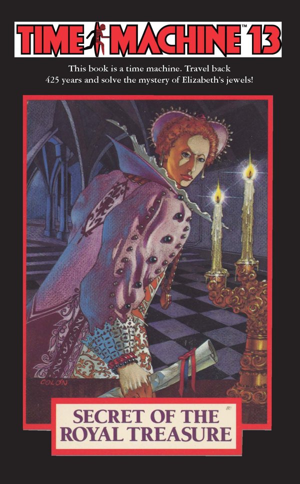 Cover of Time Machine 13: The Secret of the Royal Treasure