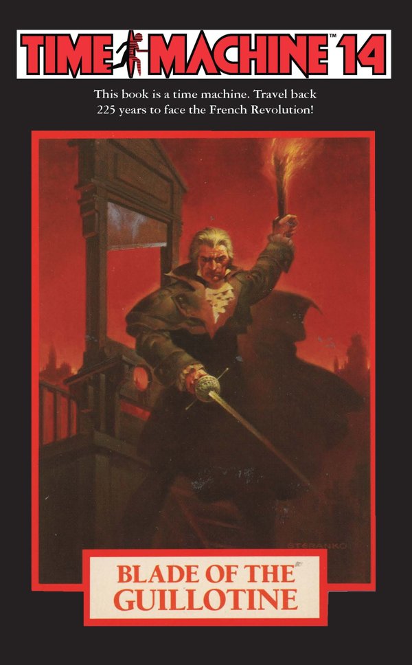Cover of Time Machine 14: Blade of the Guillotine
