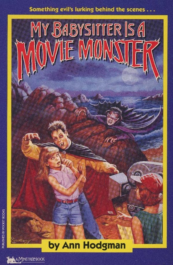 Cover of My Babysitter is a Movie Monster