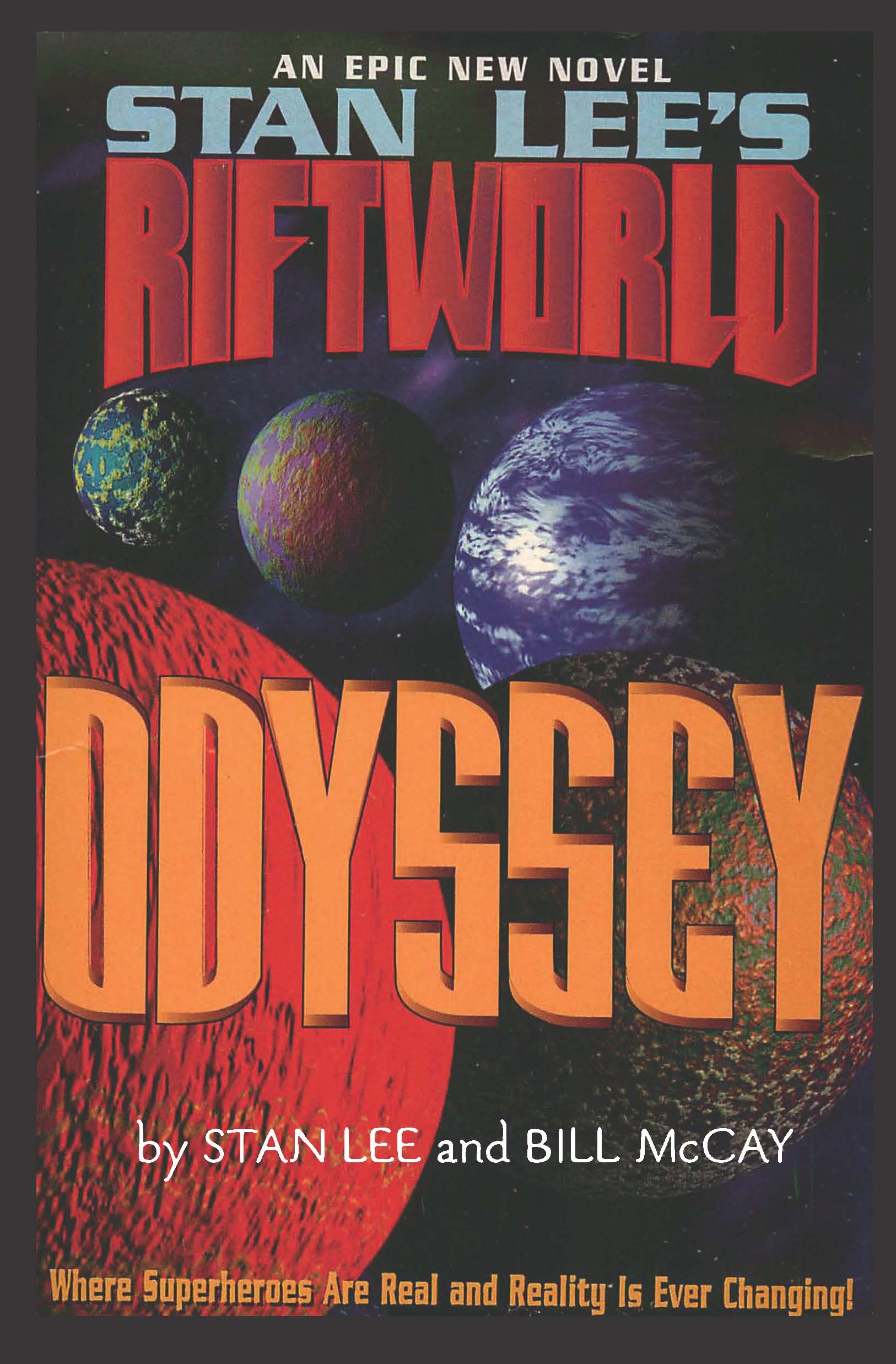 Cover of Stan Lee's Riftworld, Odyssey