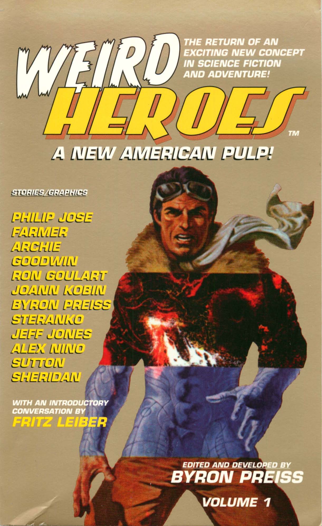 Cover of Weird Heroes #1, A New American Pulp!
