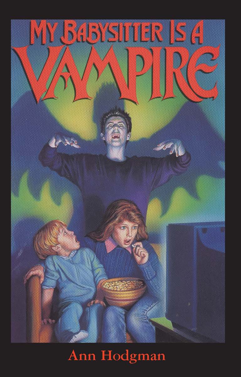 Cover of My Babysitter is a Vampire
